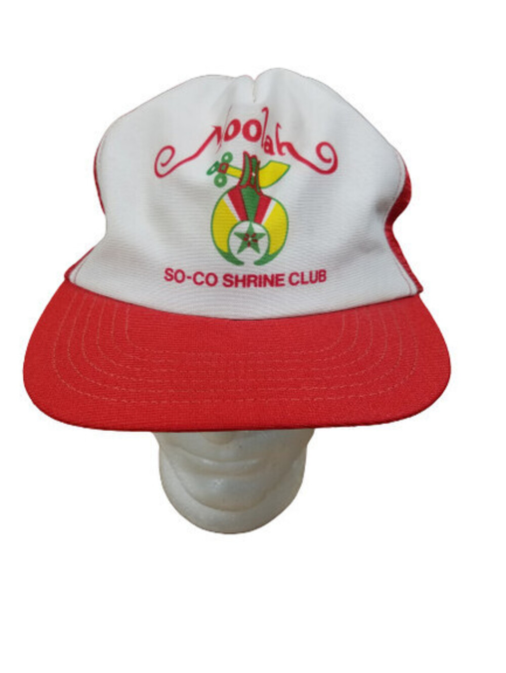 Moolah So-Co Shrine Club Vintage Hat Poor Shape